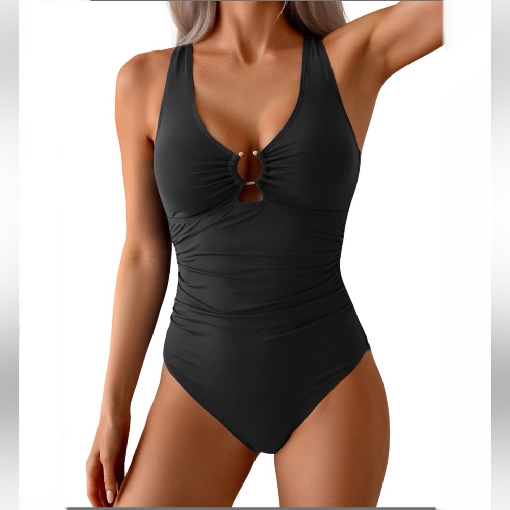 B2prity Black One Piece Swimsuit
